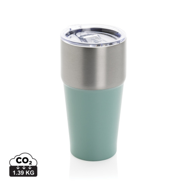 Logotrade promotional product image of: Fluid RCS certified recycled steel tumbler 500ml