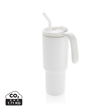 Logo trade corporate gifts picture of: Graphic 360 RCS certified recycled steel tumbler 900ml