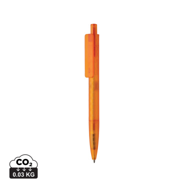 Logotrade promotional gift image of: X3 GRS recycled PC plastic pen frosted