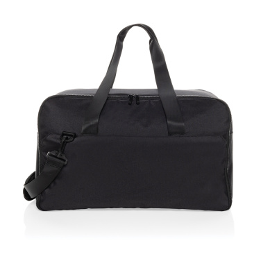 Logo trade business gifts image of: Swiss Peak Aware™ RPET 15.6 inch laptop weekend bag