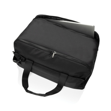 Logo trade promotional products image of: Swiss Peak Aware™ RPET 15.6 inch laptop weekend bag