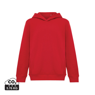 Logotrade corporate gift picture of: Iqoniq Yengo kids recycled cotton hoodie with sidepockets