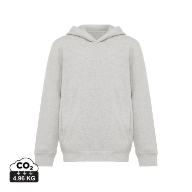 Logotrade promotional merchandise image of: Iqoniq Yengo kids recycled cotton hoodie with sidepockets