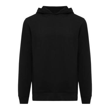 Logo trade promotional merchandise image of: Iqoniq Yengo recycled cotton hoodie with sidepockets