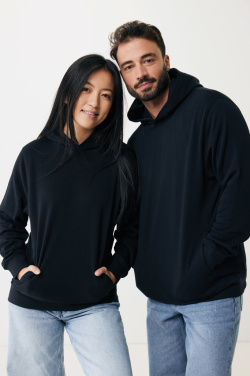 Logo trade advertising products picture of: Iqoniq Yengo recycled cotton hoodie with sidepockets