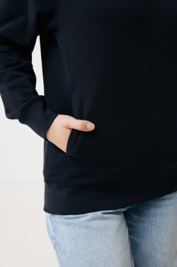 Logo trade promotional merchandise picture of: Iqoniq Yengo recycled cotton hoodie with sidepockets