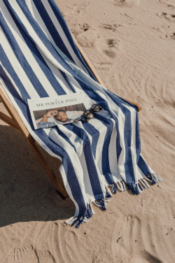 Logo trade promotional giveaway photo of: VINGA Ornos GRS recycled cotton hammam towel