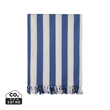 Logo trade promotional item photo of: VINGA Ornos GRS recycled cotton hammam towel