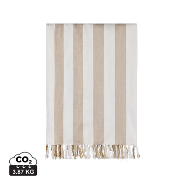 Logo trade promotional giveaways picture of: VINGA Ornos GRS recycled cotton hammam towel
