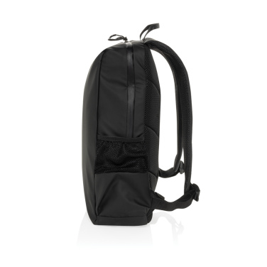 Logo trade corporate gift photo of: Lima Aware™ RPET water resistant 15.6 laptop backpack