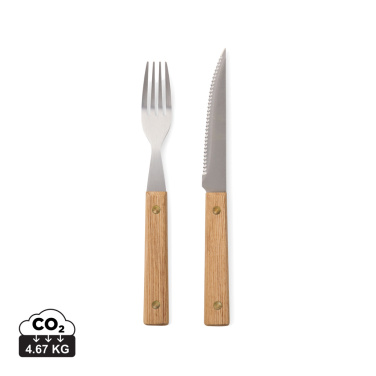 Logotrade promotional gift picture of: VINGA Paso 8 pcs bbq cutlery set