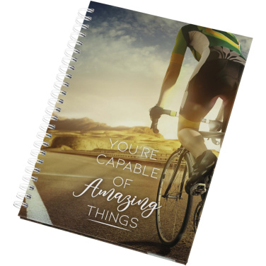 Logotrade promotional gift image of: Desk-Mate® A5 hard cover undated diary