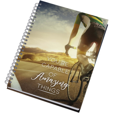 Logotrade corporate gifts photo of: Desk-Mate® A5 hard cover undated diary