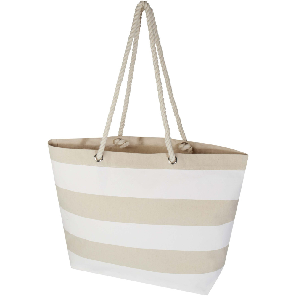 Logotrade advertising product picture of: Florida 270 g/m² GRS recycled beach tote bag 18L