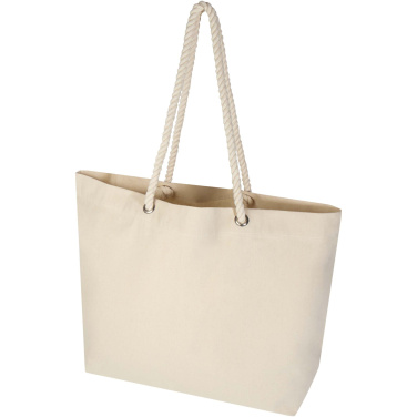 Logotrade corporate gift image of: Florida 270 g/m² GRS recycled beach tote bag 18L