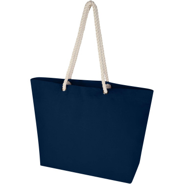 Logo trade business gift photo of: Florida 270 g/m² GRS recycled beach tote bag 18L