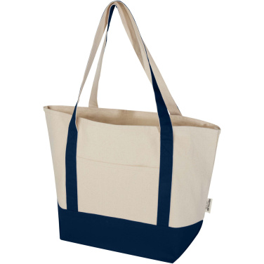Logotrade advertising product image of: Sam 320 g/m² GRS recycled cotton tote bag