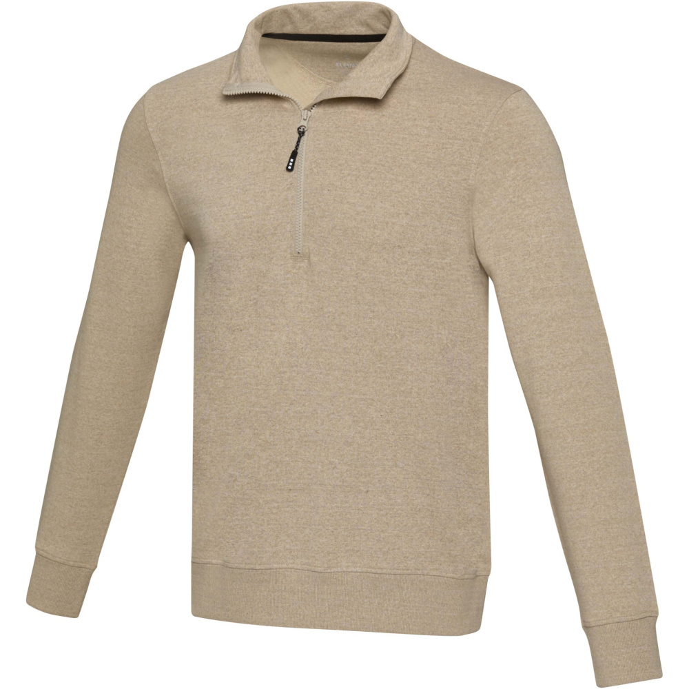Logotrade advertising products photo of: Tin unisex Aware™ recycled quarter zip sweater