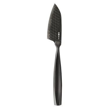 Logo trade promotional products image of: BOSKA Cheese Knife Set Monaco+ Black