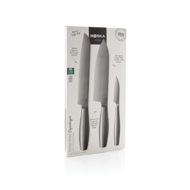 Logo trade business gift photo of: BOSKA Kitchen Knives Copenhagen, set of 3