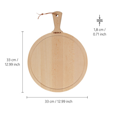 Logo trade corporate gift photo of: BOSKA Serving Board Round Amigo L