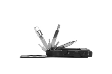 Logo trade promotional giveaways picture of: Set of bike tools MERAPI Schwarzwolf