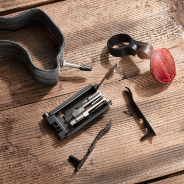 Logotrade advertising products photo of: Set of bike tools MERAPI Schwarzwolf