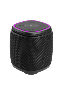 Logotrade promotional gift image of: Bluetooth speaker HERMON Schwarzwolf