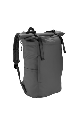Logotrade promotional merchandise picture of: Rolltop backpack PEKTUSAN Schwarzwolf