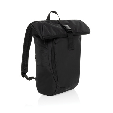 Logotrade advertising products photo of: Swiss Peak Aware™ RPET Leonard 15.6 inch laptop backpack