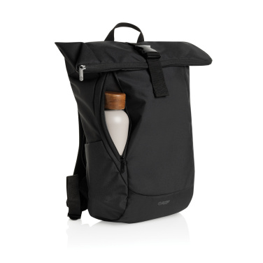Logotrade corporate gift picture of: Swiss Peak Aware™ RPET Leonard 15.6 inch laptop backpack