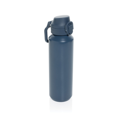 Logo trade promotional giveaway photo of: Via RCS Re-steel lockable sport bottle 600ML