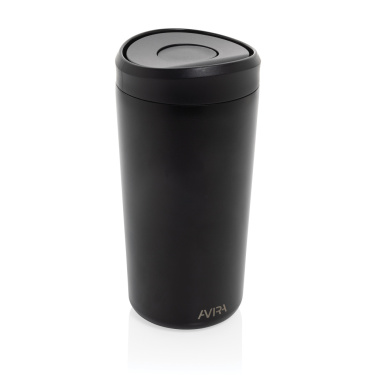 Logo trade promotional merchandise picture of: Avira Alix RCS re-steel click tumbler 400ML