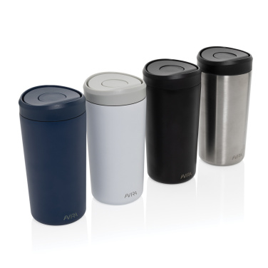Logo trade promotional products picture of: Avira Alix RCS re-steel click tumbler 400ML