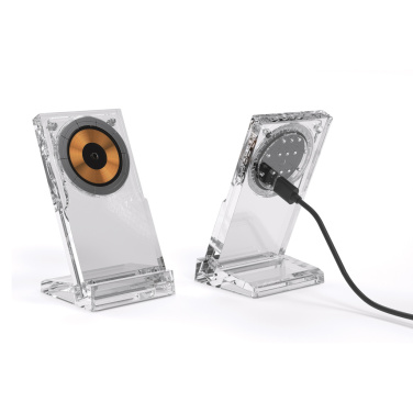 Logo trade promotional product photo of: Magcharge 15W magnetic wireless charging stand