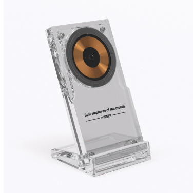 Logo trade business gifts image of: Magcharge 15W magnetic wireless charging stand