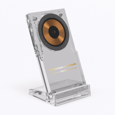 Logotrade promotional gift image of: Magcharge 15W magnetic wireless charging stand