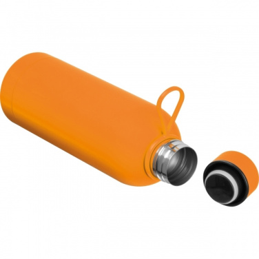 Logo trade promotional giveaways image of: Stainless steel bottle Ostrava