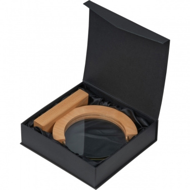 Logo trade promotional giveaway photo of: Trophy with bamboo base Oshawa