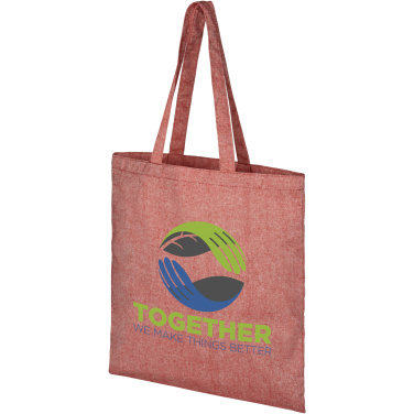 Logotrade promotional giveaway image of: Pheebs 150 g/m² recycled tote bag 7L