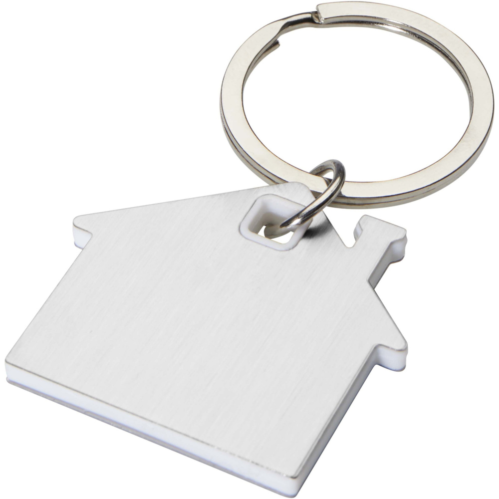 Logotrade corporate gift image of: Nook house-shaped keychain