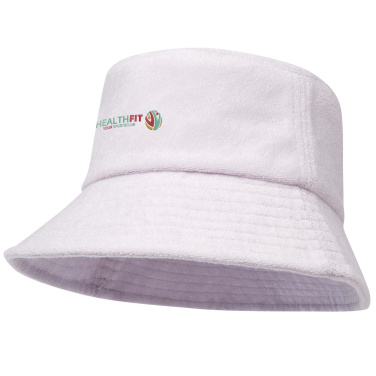 Logo trade promotional products image of: Melo GRS recycled terry sun hat