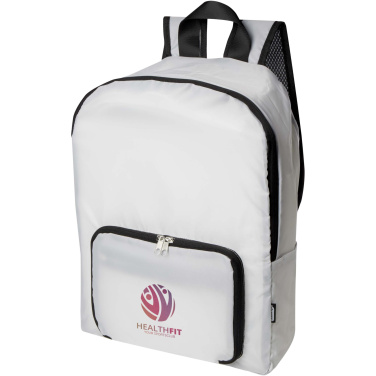 Logotrade promotional product picture of: EcoFold RPET foldable backpack 15L