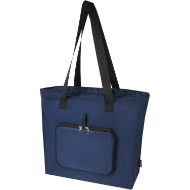 Logo trade advertising products picture of: EcoFold RPET foldable tote bag 16L