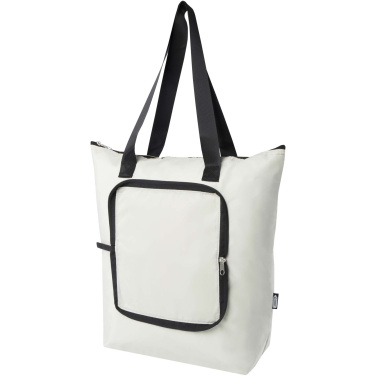 Logotrade promotional giveaway picture of: EcoFold RPET foldable tote cooler bag 15L
