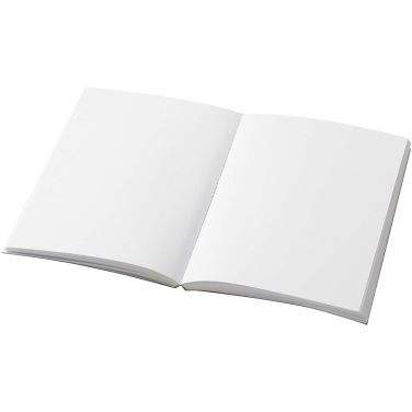 Logo trade promotional gifts image of: Novella Austen A6 recycled soft cover kraft notebook - 100 sheets
