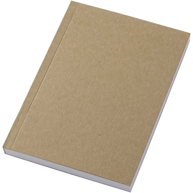 Logotrade advertising product image of: Novella Austen A6 recycled soft cover kraft notebook - 100 sheets