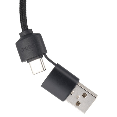 Logo trade promotional item photo of: Cable 4in1 with illuminated logo - LH-ZM02