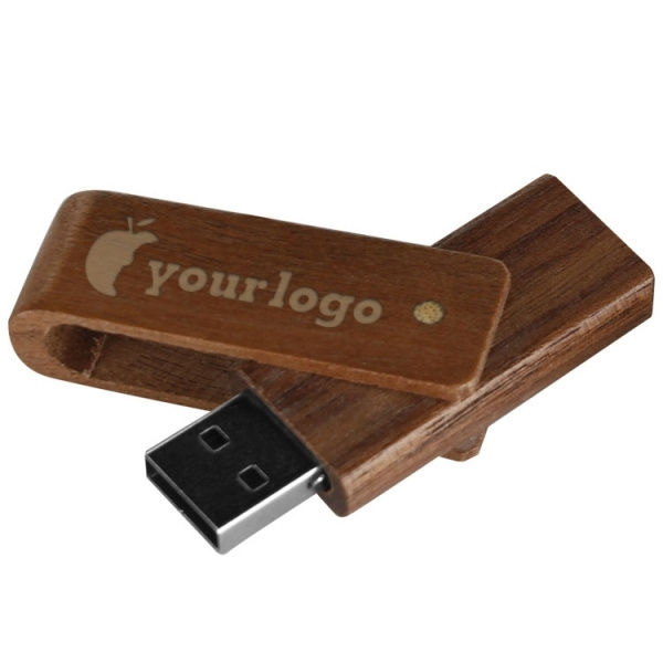 Logotrade promotional products photo of: Wooden USB stick