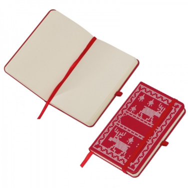Logotrade promotional merchandise photo of: A6 Notebook with Christmas design